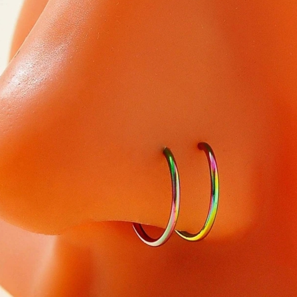 🌈 nose ring🌈 - Picture 3 of 8